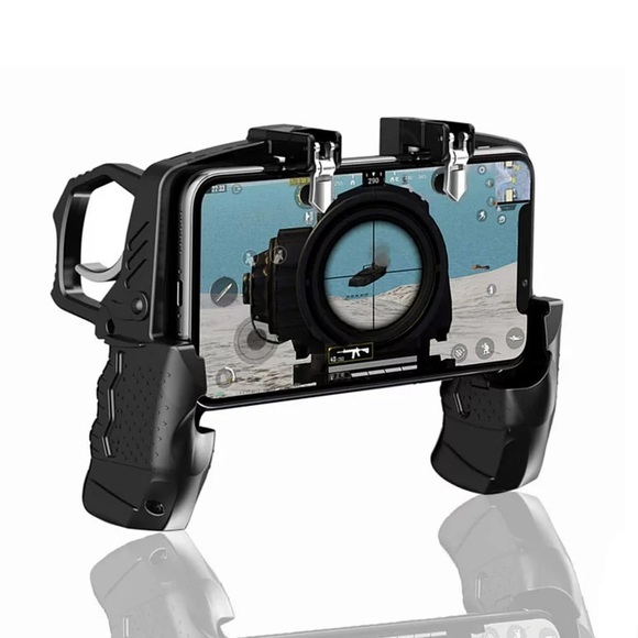 K21 Mobile Game Helper Mobile Game Controller Four-Finger Linkage portable - Picture 1 of 8